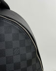 Zaino Josh Damier Louis Vuitton Nero