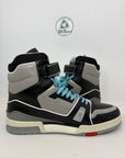 Louis Vuitton trainer high Sizs 9=43 veste 44 multicolore