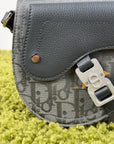 Borsa a tracolla saddle Christian Dior Nero