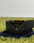 Cintura Prada Reversibile Nero Rosso 90/36 103cm