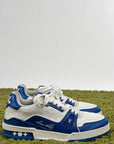 Louis vuitton trainer size 7=41 calza 42 blu e bianche