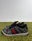 Gucci Ace Size 6.5=40.5 calza 41 nere verdi e rosse