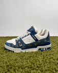 Louis avuitton Trainer In Denim Blu 7.5