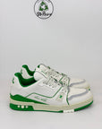 Louis Vuitton Trainer Size 9=43 veste 44 verde e bianco