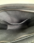 Pochette Gucci nera blu e rossa