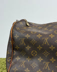 Borsone Keepall Louis Vuitton 55 vintage Marrone