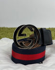 Cintura Gucci blu Multicolor 90/36