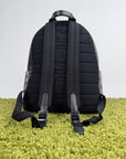 Zaino Dior Saddle In Jacquard e pelle di Vitello Grigio