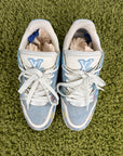 Louis Vuitton Trainer in Denim azzurra 6