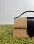 Jacquemus La grande Bambino in tela marrone e nero