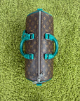 Borsone Keepall Louis Vuitton Baundoliere Marrone