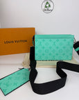 Borsello Louis Vuitton turchese