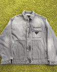 Completo Prada In Denim Grigio Giacca XL Jeans 52
