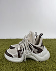 Louis vuitton archlight Size 37 bianche e marroni