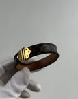 Bracciale Nano Monogram Louis Vuitton Marrone