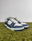 Louis Vuitton Trainer Denim Blu 6