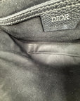 Borsa a tracolla piccola saddle Christian Dior Nero