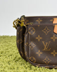 Borsa Louis Vuitton Multi Pochette Marrone