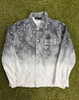 Giacca Louis vuitton Gradient Snowfall Size XL bianca e grigia