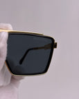 Occhiali Louis Vuitton 1.1 evidence Metal Square neri e oro