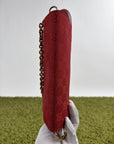 Borsa Gucci Horsebit Chain Rossa