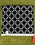 Telo da Bagno Off White grande e piccolo Nero Bianco - Second Hand Di Fiore