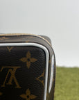 Beauty Case Louis Vuitton X NBA Marrone
