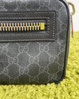 Marsupio soft supreme web strap Gucci Nero