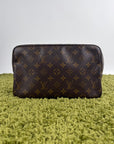 Beauty Case Louis Vuitton Marrone