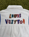 Camicia Louis Vuitton x Nba Bianca Multicolor L