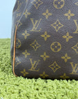 Borsone Keepall Louis Vuitton 55 vintage Marrone