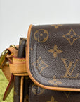 Borsa Monogram Hudson PM Louis Vuitton Marrone