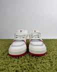 Louis Vuitton Trainer Bianca Rossa 8.5