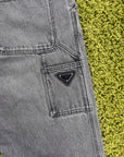 Completo Prada In Denim Grigio Giacca XL Jeans 52
