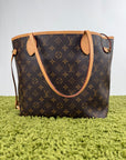 Borsa Neverfull GM Mon Monogram Louis Vuitton Marrone