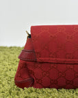 Borsa Gucci Horsebit Chain Rossa
