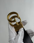 Cintura Gucci Nera 90/36 100cm