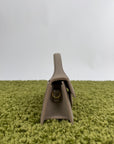 Borsa Mini Jacquemus La grande Bambino camoscio Beige