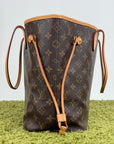 Borsa Neverfull Louis Vuitton MM Marrone