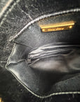 Borsa Miu Miu Pour Accessories Vitello Shine Sac Nera
