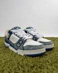 Louis Vuitton Trainer Denim Blu 8.5