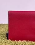 Pochette Yves Saint Laurent Grain de Poudre Uptown Rosso