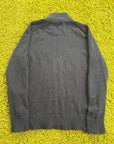 Cardigan a zip Prada Blu Navy 48