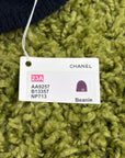 Cappello Chanel blu e bianco