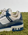 Louis Vuitton trainer Size 35 calza 36 bianca e blu