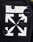 Felpa Off White Nera M