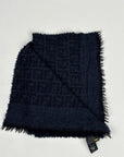 Sciarpa di Fendi in lana di tosa jacquard