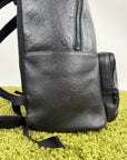 Zaino Louis Vuitton Racer in pelle Nera Monogram