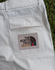 Pantaloncino Cargo North Face X Gucci Bianco 48