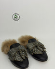 Mocassino femminile Size 36.5 nero e marrone